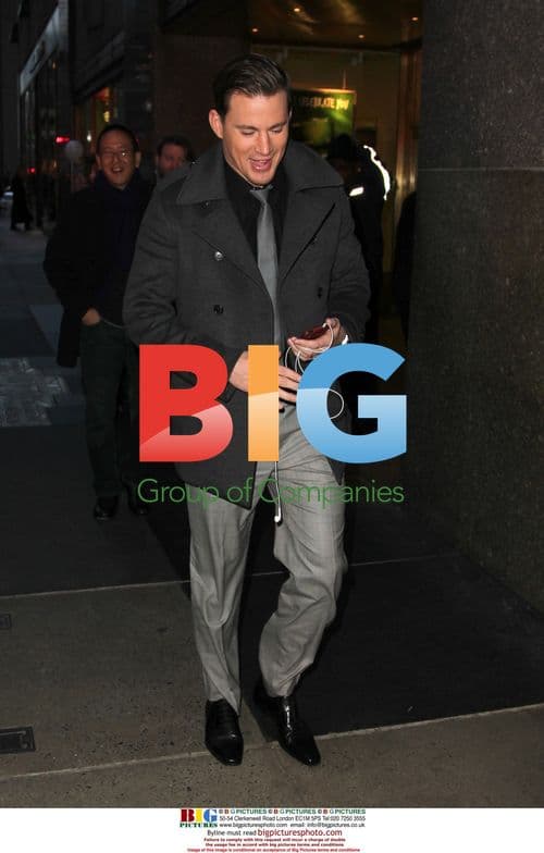 Channing Tatum Spotted at NBC in NYC