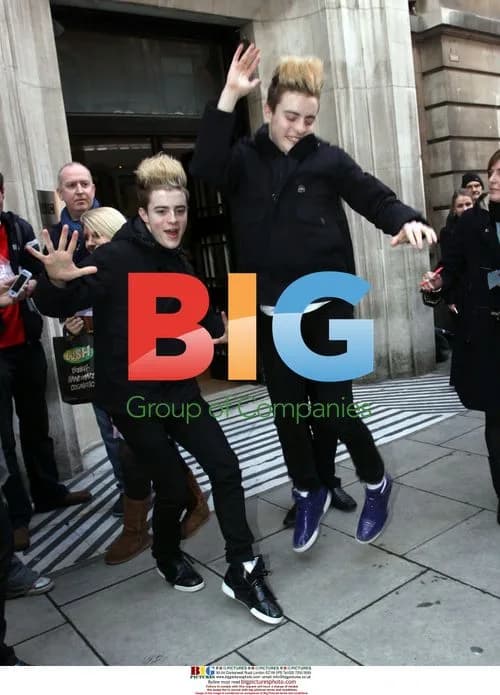 Jedward at BBC Radio 2 in London