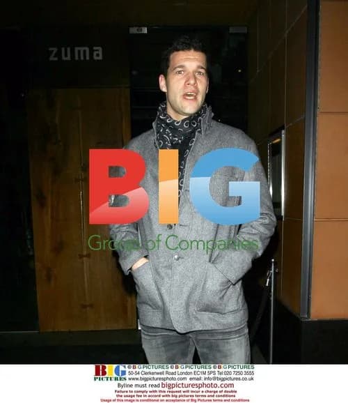 Chelsea footballer Michael Ballack leaves Zuma restaurant