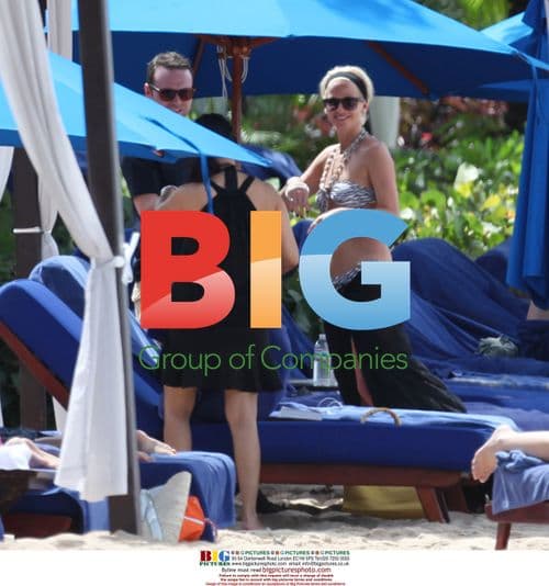 Sarah Harding's Caribbean Vacation