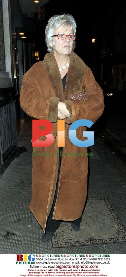 Celebrities at the Ivy in London