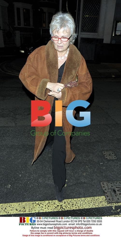 Julie Walters at The Ivy in London