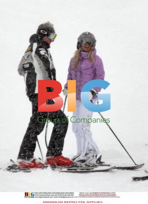 Geri Halliwell hits Swiss slopes with boyfriend