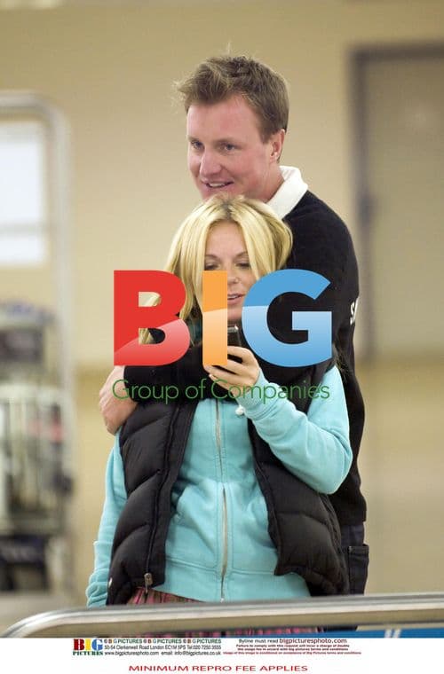 Geri Halliwell at Swiss Ski Resort