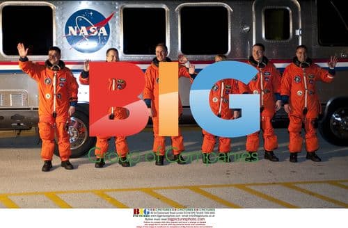 NASA Endeavour Crew Departs Kennedy Space Center