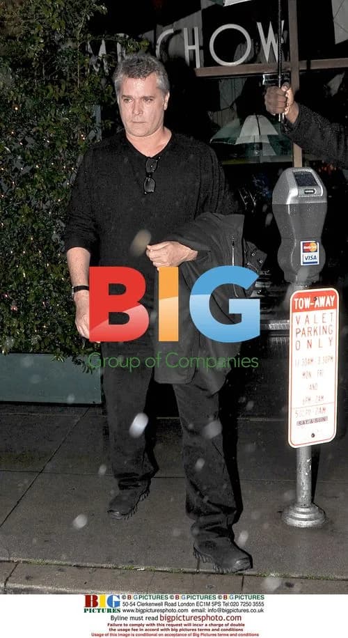 Ray Liotta Leaving Mr Chow