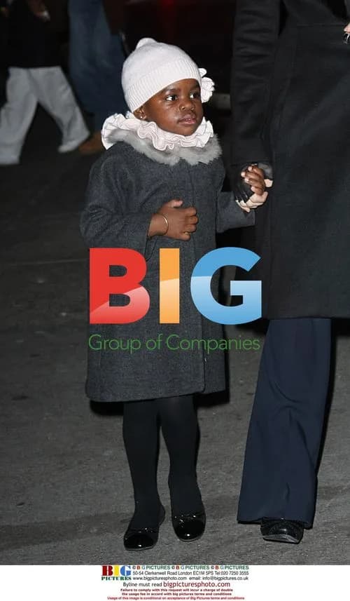 Madonna with Kids at Kabbalah Center