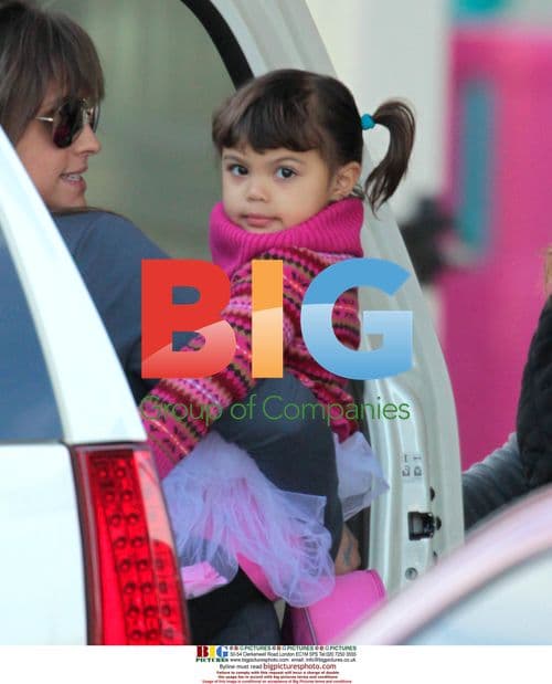 Elin Nordegren and Tiger Woods' Daughter with Nanny