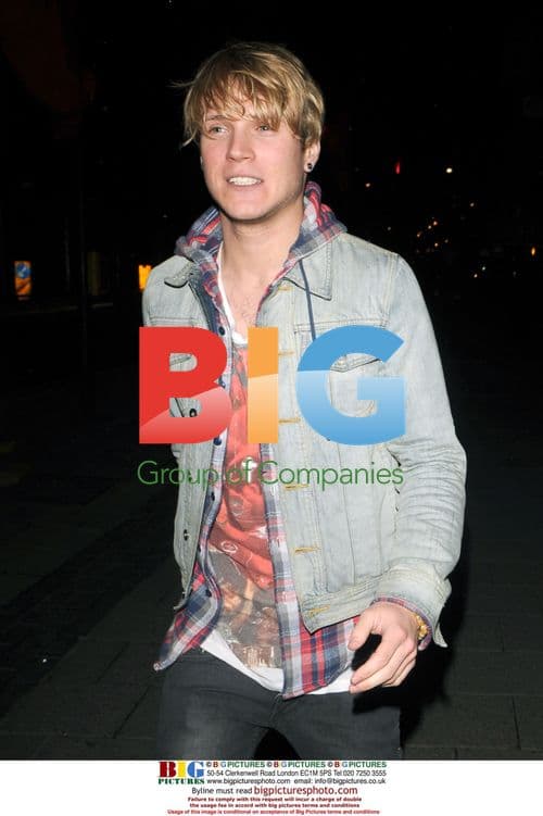 Dougie Poynter Leaving Punk Nightclub