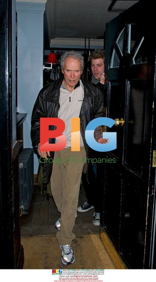 Clint Eastwood Leaves London Pub