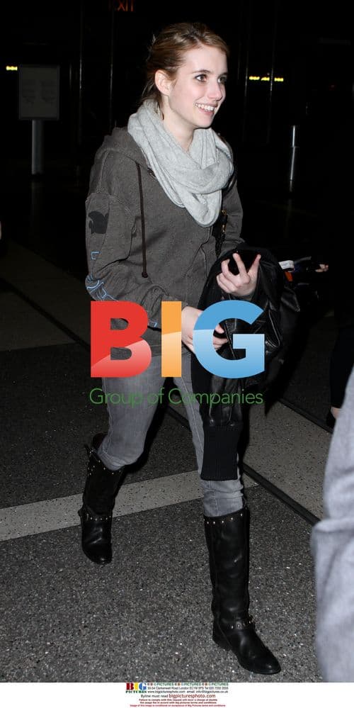 Emma Roberts at LAX