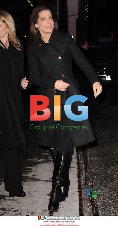 Sandra Bullock on 'Late Show With David Letterman'