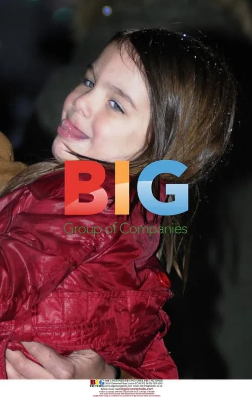 Katie Holmes and Suri Cruise in NYC Snow