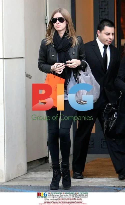 Nicky Hilton Shopping at Hermes