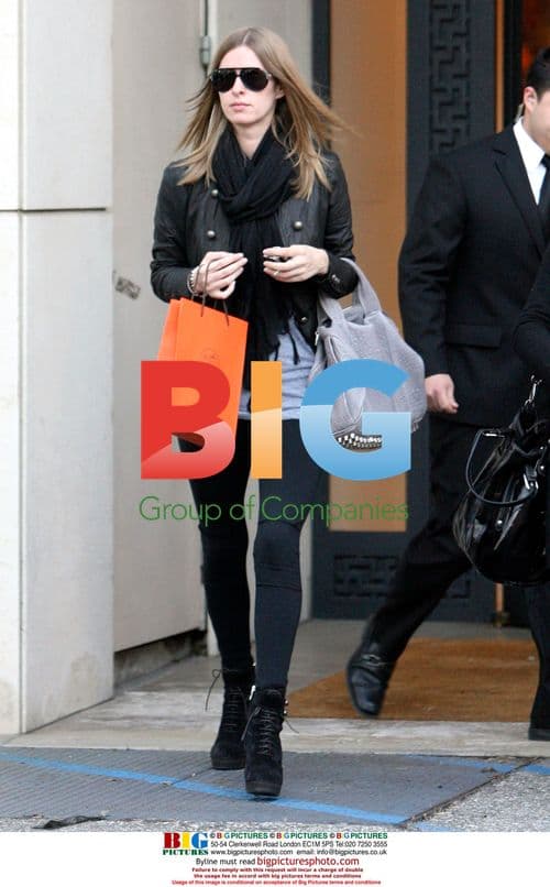 Nicky Hilton Shopping at Hermes Paris