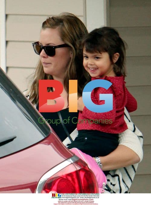 Elin Nordegren and Tiger Woods' Nanny with Daughter