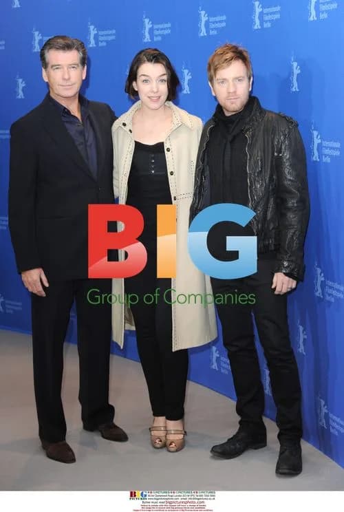 Pierce Brosnan, Olivia Williams, Ewan McGregor at 'The Ghostwriter' Berlin Photocall