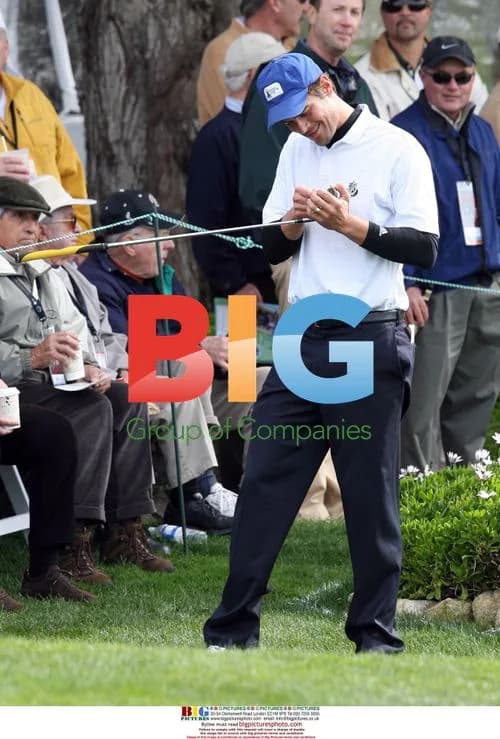 Josh Duhamel at Pebble Beach Golf Tournament