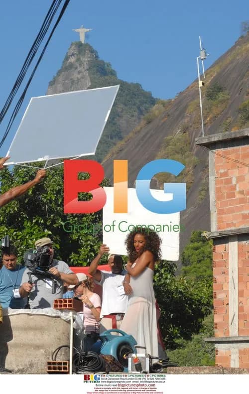 Alicia Keys Filming Music Video in Rio