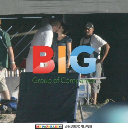 Dannii Minogue and Kris Smith on M&S Fashion Shoot