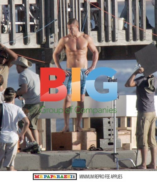 Dannii Minogue and Kris Smith at M&S Shoot