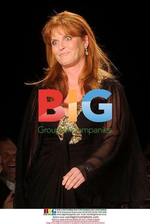 Sarah Ferguson at Fashion For Relief Haiti Show