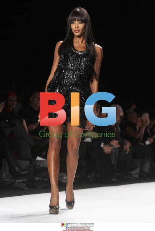 Naomi Campbell at Fashion For Relief-Haiti Show