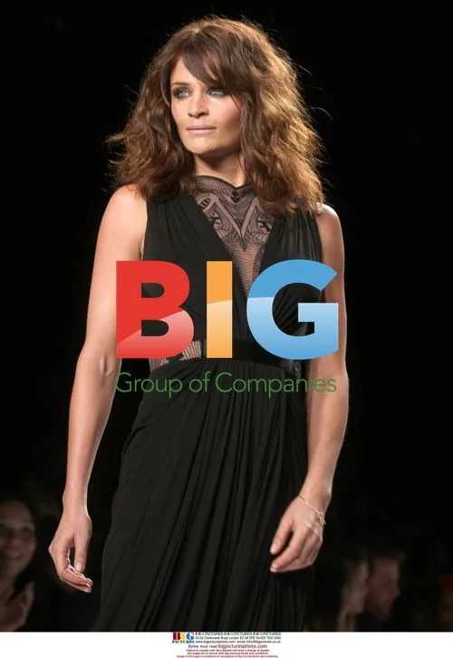 Helena Christensen at Naomi Campbell's Fashion Show