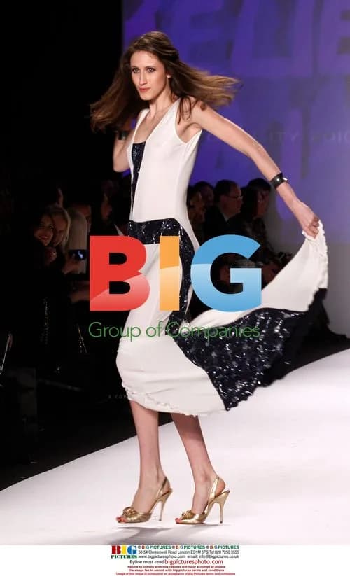 Runway Model at Fashion for Relief Haiti Show