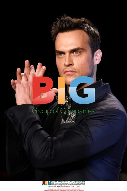 Cheyenne Jackson walks Naomi Campbell's Fashion for Relief Haiti show