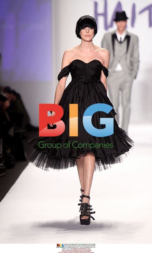 Agyness Deyn at Fashion for Relief - Haiti