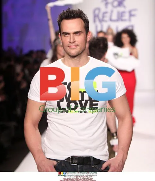 Cheyenne Jackson at Fashion for Relief Haiti
