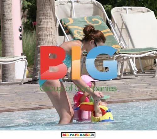 Charlotte Church on Dubai vacation