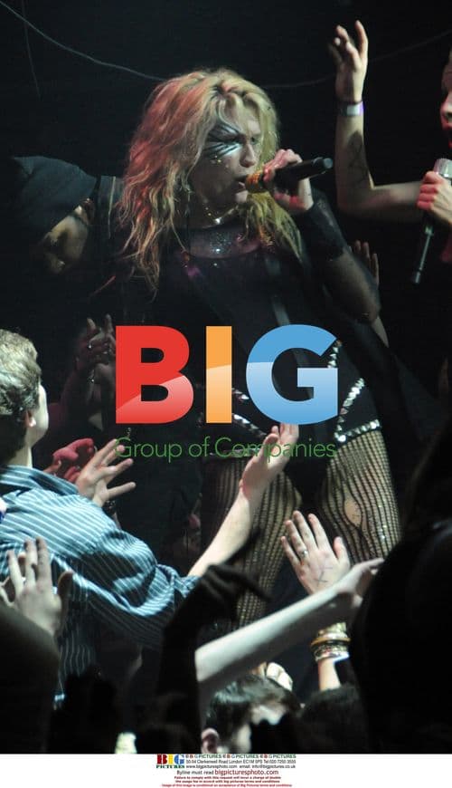 Kesha Performing at Circus Event