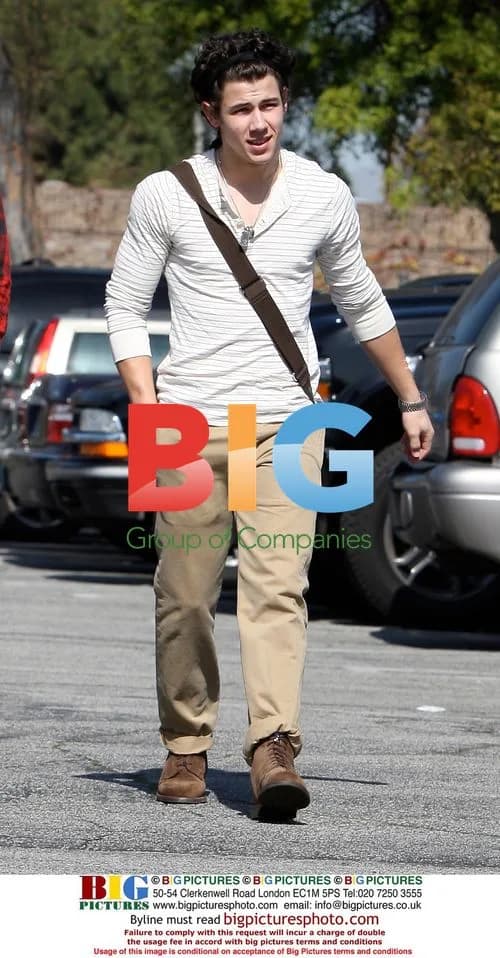 Nick Jonas Lunches in LA