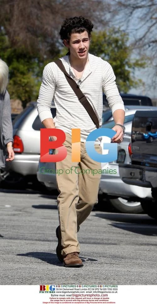 Nick Jonas has lunch in Los Angeles
