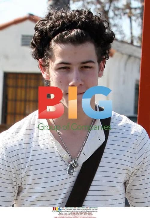 Nick Jonas has lunch at Paty's Restaurant