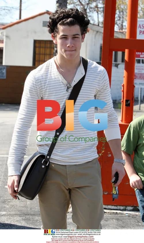 Nick Jonas Lunches in Toluca Lake