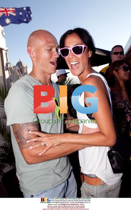 Michael and Lindy Klim at Oakleigh Roof Top Party