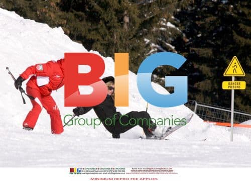 Kate Moss and Jamie Hince Ski in France