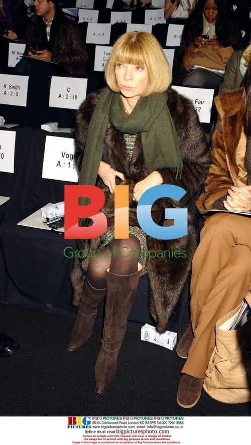 Anna Wintour at BCBG Fashion Week