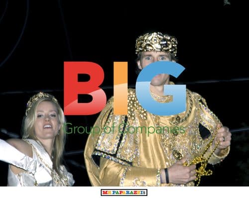 Drew Brees as Mardi Gras King
