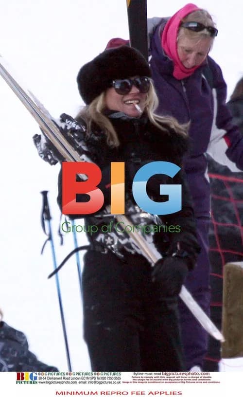Kate Moss Wins First Ski Medal