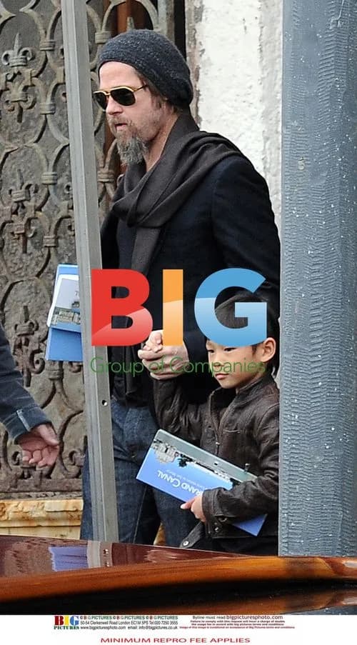 Brad Pitt and Angelina Jolie in Venice