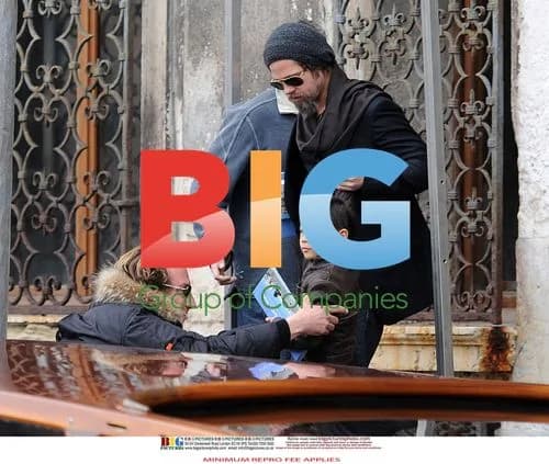 Brad Pitt and Angelina Jolie in Venice
