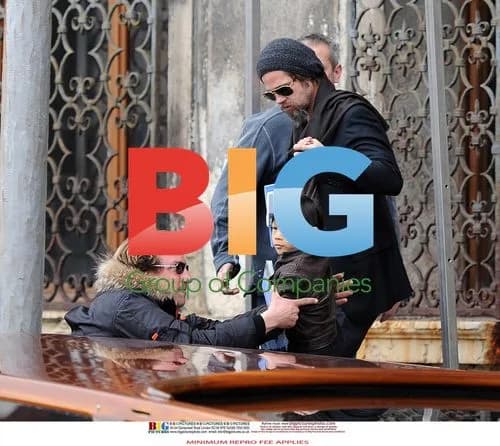 Brad Pitt and Angelina Jolie in Venice