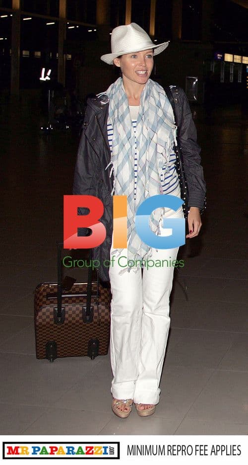 Dannii Minogue and Kris Smith leave Cape Town