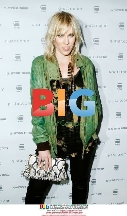 Natasha Bedingfield at MBFW Fall 2010 G Star Presentation