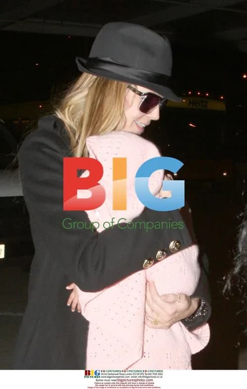 Heidi Klum and Daughter Lou at LAX