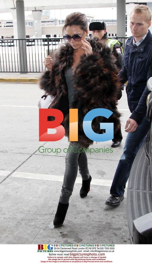 Victoria Beckham at JFK Airport